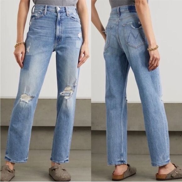 Mother High Waisted Study Hover We Are Castaways Jeans - Picture 12 of 17